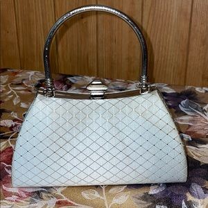 Diamond shapes bag SILVER